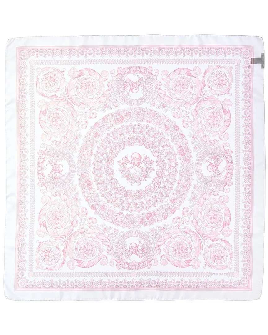 Barocco Print Silk Scarf