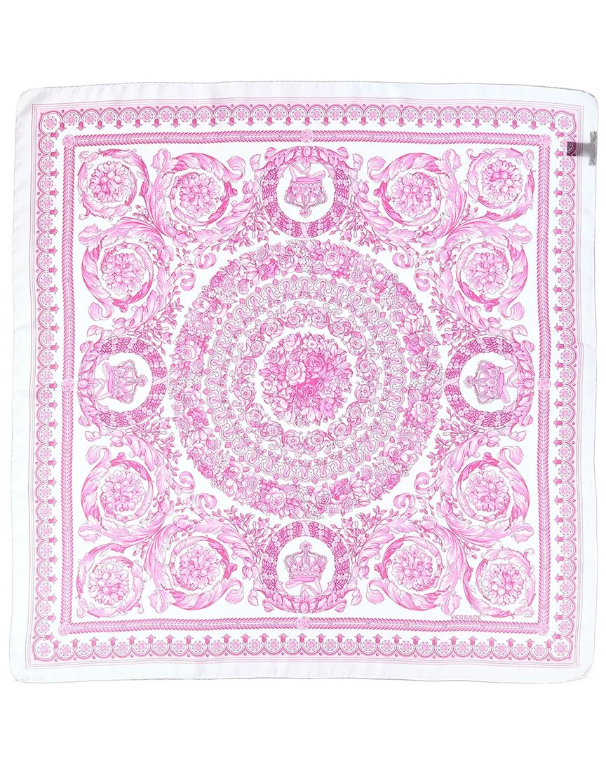 Barocco Print Silk Scarf
