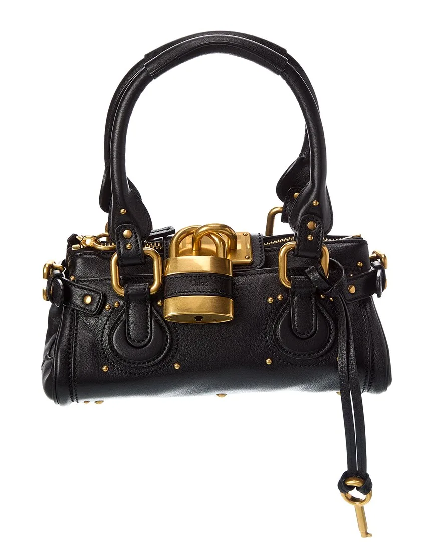 Small Paddington Leather Satchel by Chloé