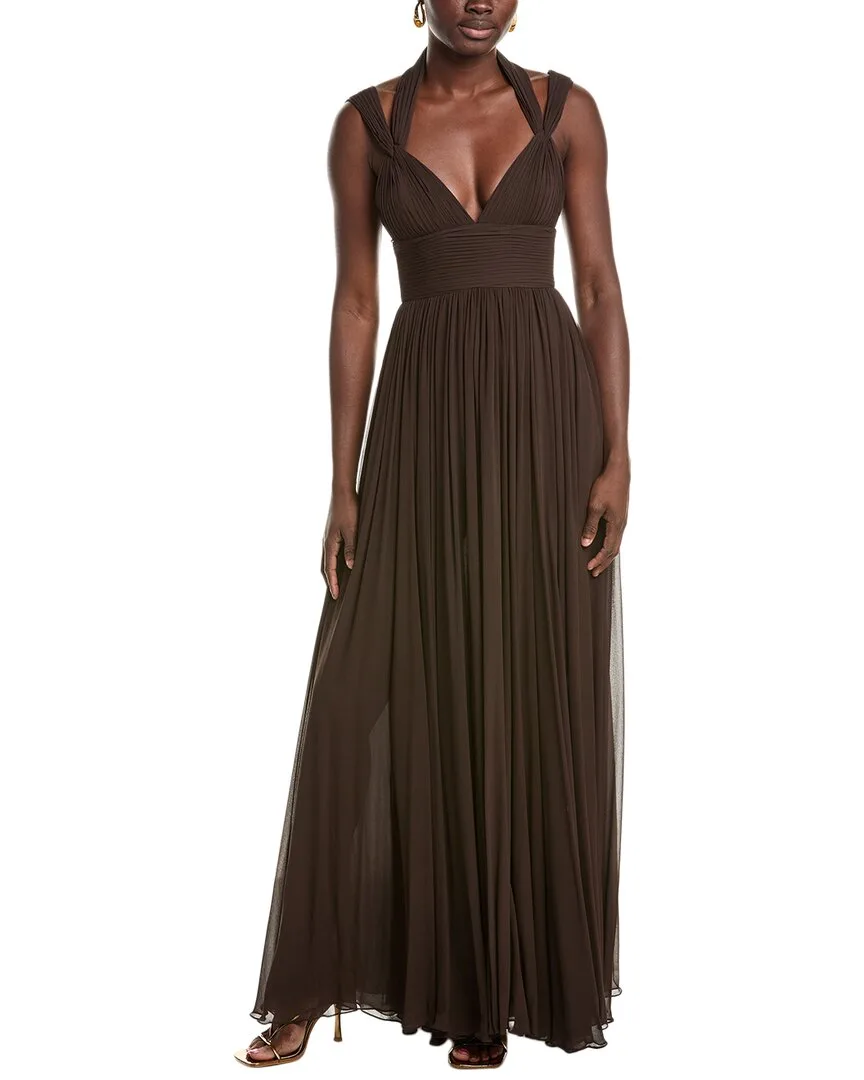 Collection Silk Chiffon Goddess Gown by MICHAEL Michael Kors