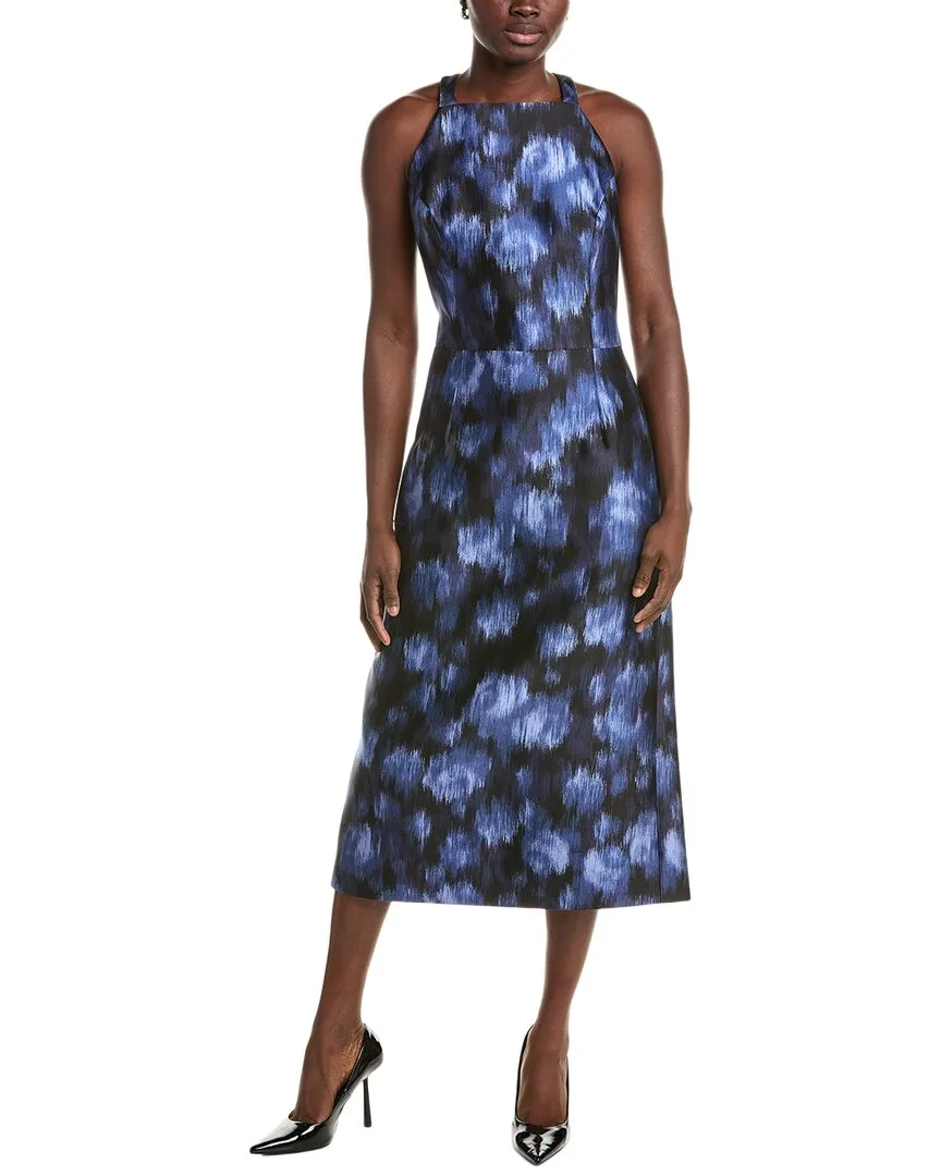 Michael Kors Collection Silk & Wool-Blend Halter Dress by MICHAEL Michael Kors