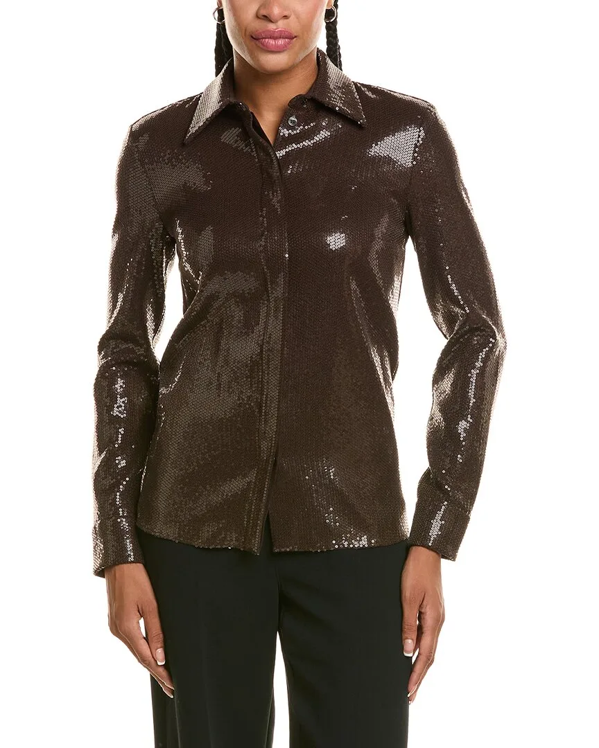 Michael Kors Collection Hansen Embellished Top by MICHAEL Michael Kors