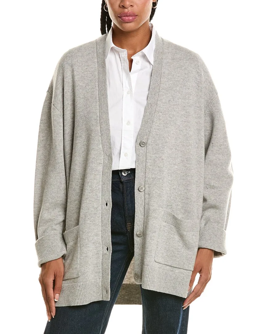 Michael Kors Collection Cashmere Oversized Cardigan