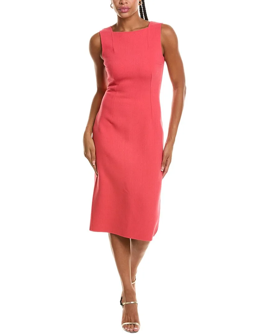 Michael Kors Collection Boucle Wool-Blend Sheath Dress