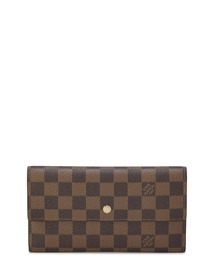 Brown Damier Ebene International (authentic Pre-Loved) by Louis Vuitton