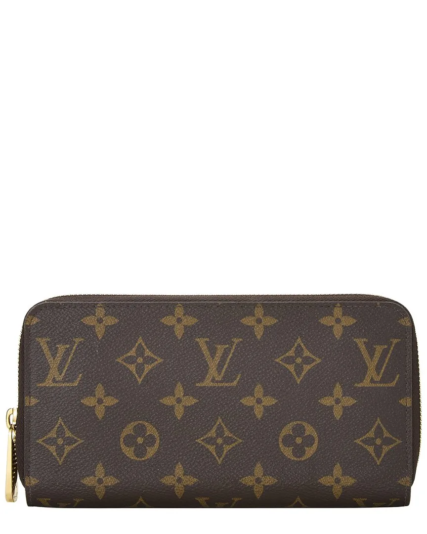 Pink Monogram Canvas Zippy (authentic Pre-Loved)