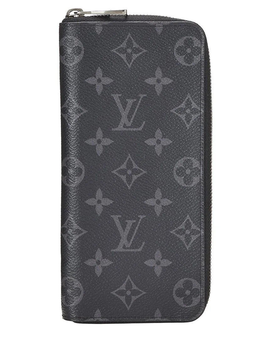 Black Monogram Eclipse Zippy Vertical (authentic Pre-Loved) by Louis Vuitton