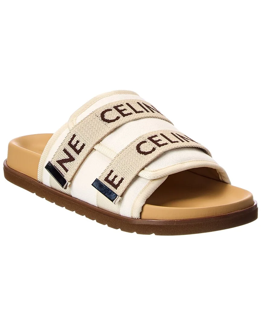 Strappy Jacquard Sandal by Celine