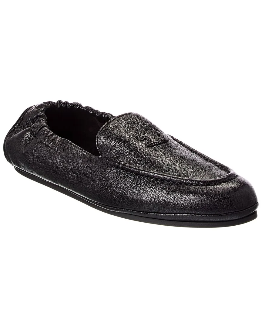 Adam Leather Loafer by Celine