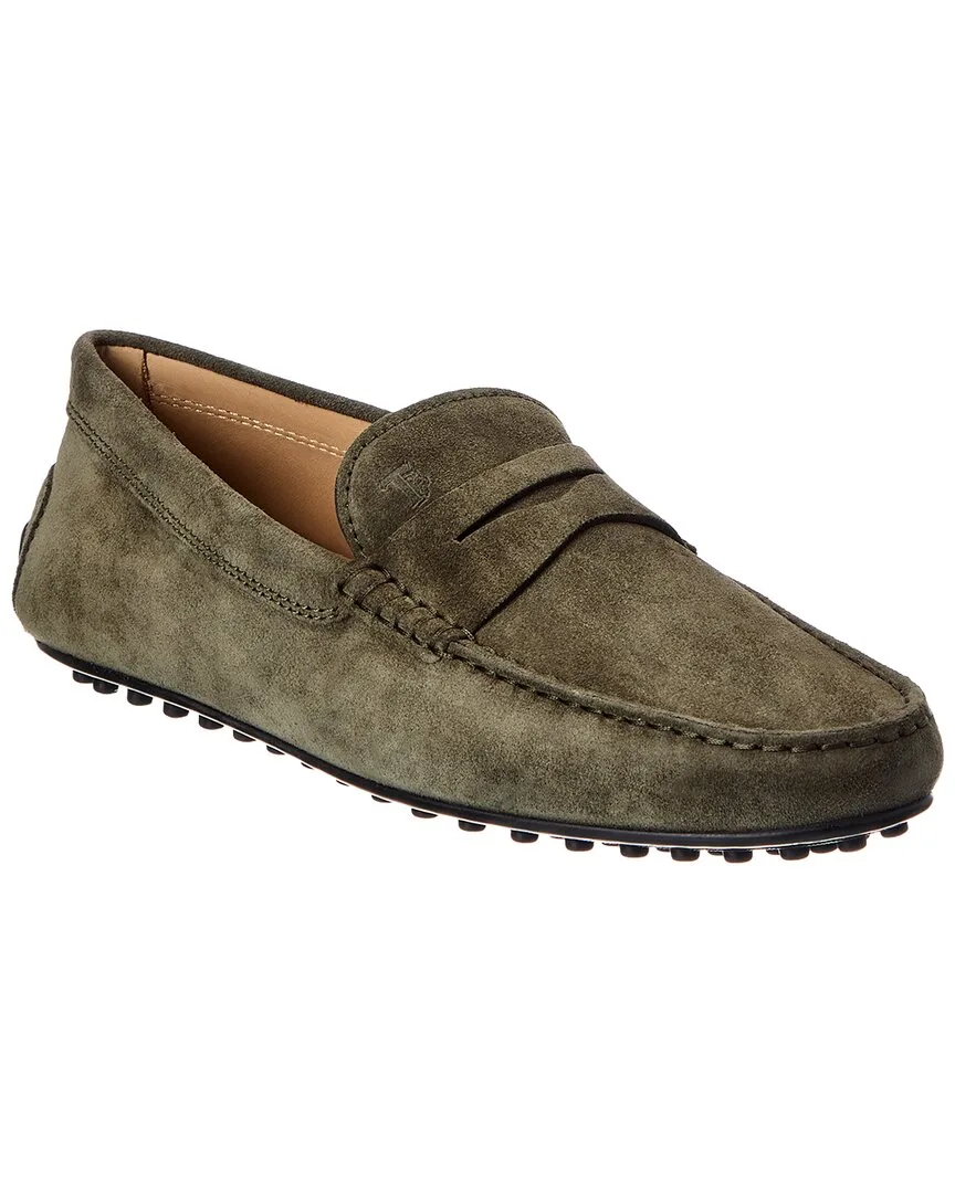 City Gommino Suede Loafer by Tod's