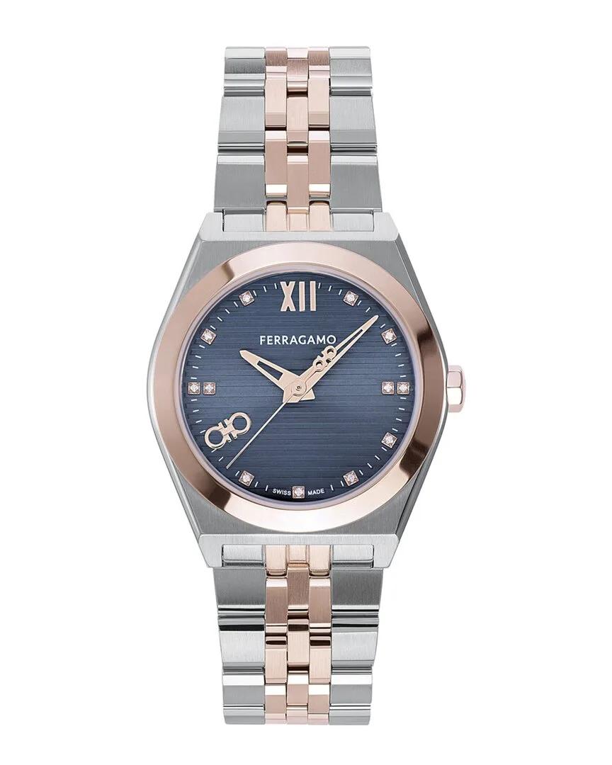 Vega New Diamond Watch by Ferragamo
