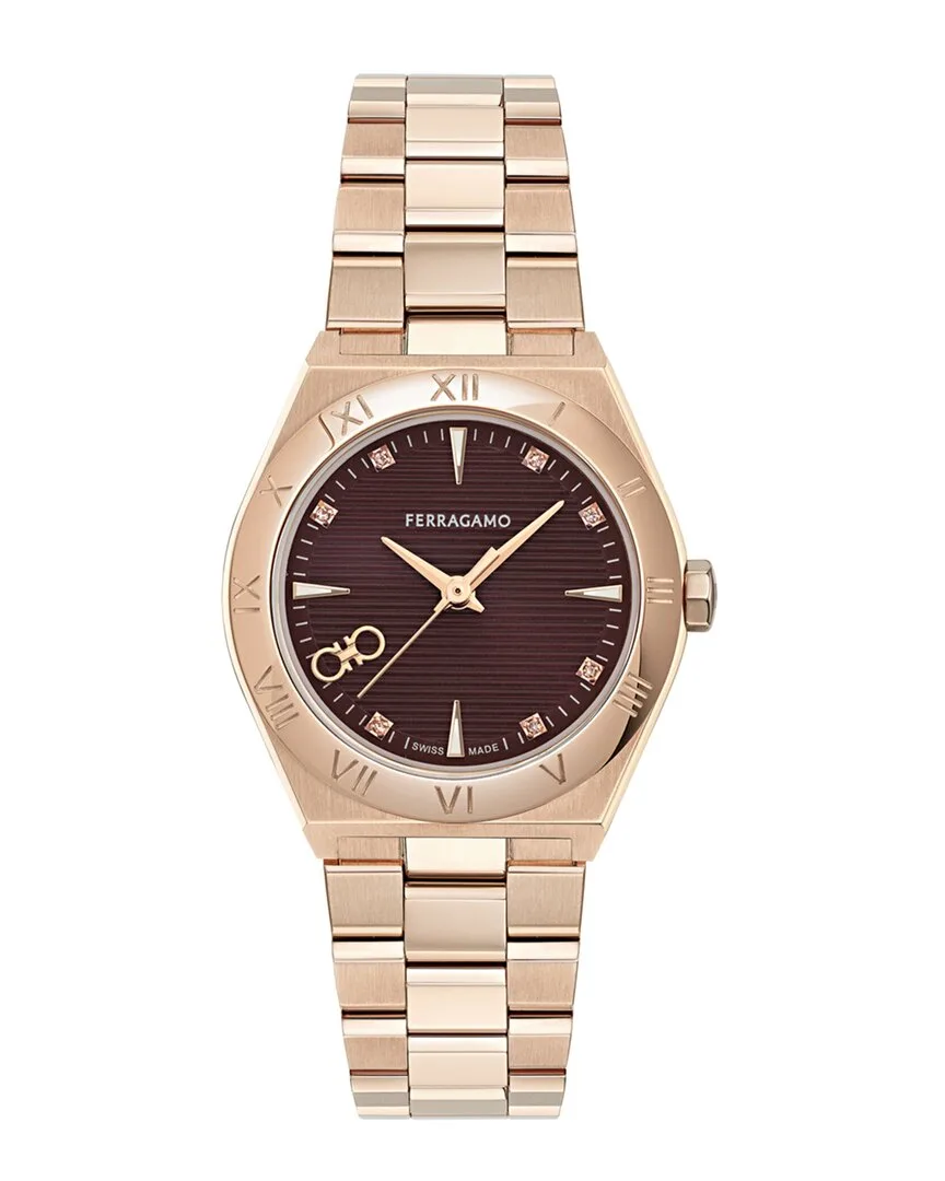 Vega Upper East Diamond Watch by Ferragamo