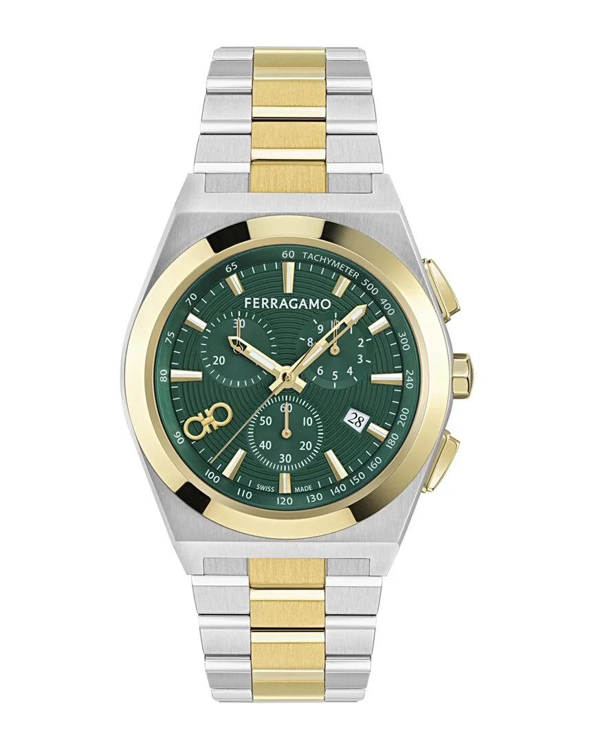 Vega Upper East Chrono Watch by Ferragamo