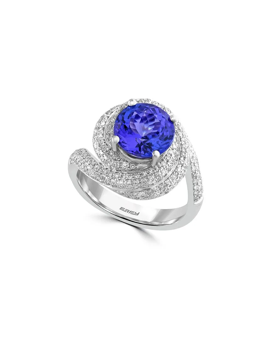 14K 3.72 ct. tw. Diamond & Tanzanite Ring by Effy Fine Jewelry