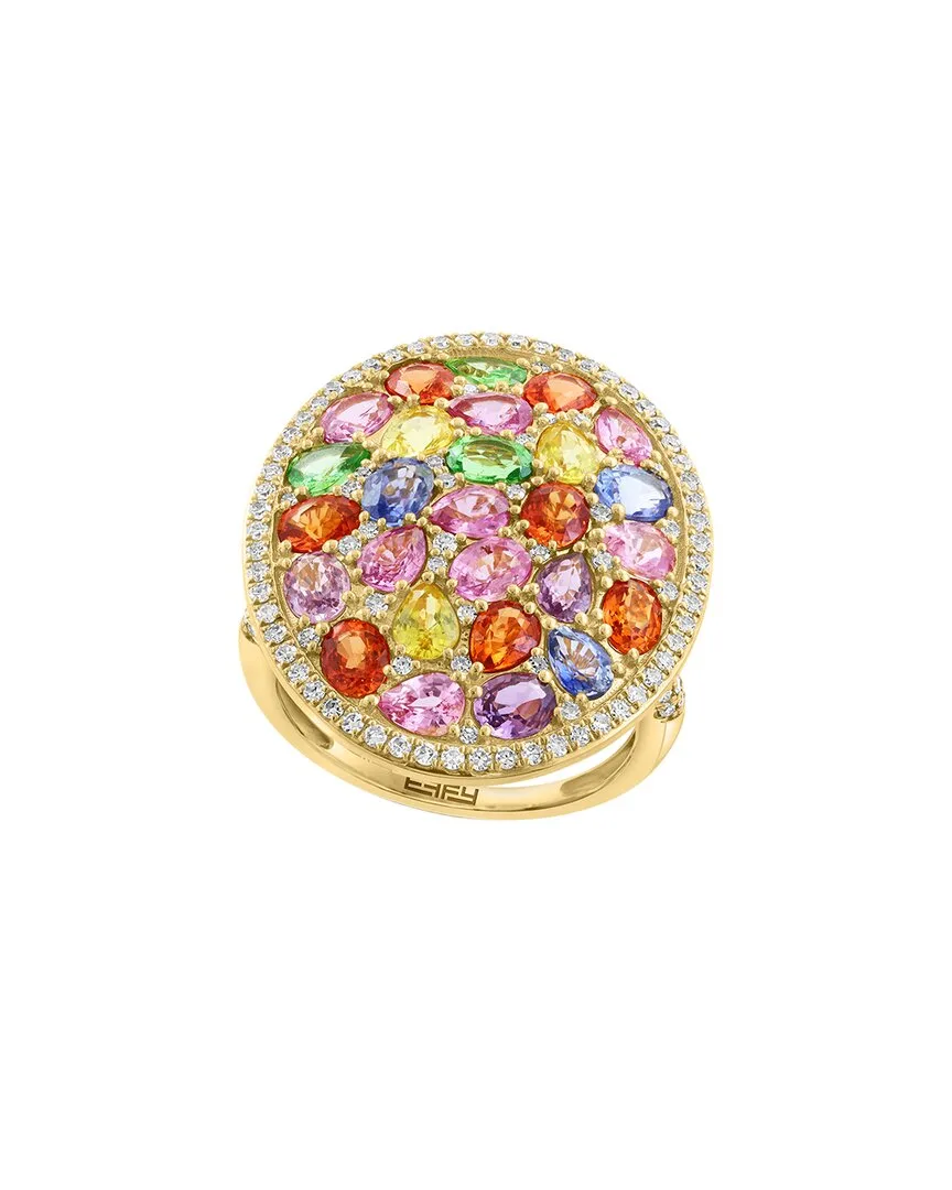 14K 5.67 ct. tw. Diamond & Gemstone Ring by Effy Fine Jewelry