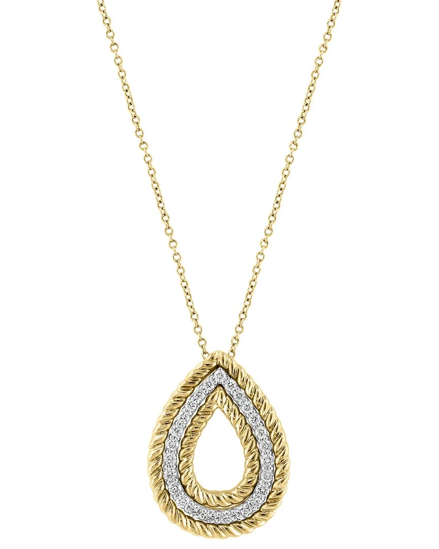 14K 0.43 ct. tw. Diamond Necklace