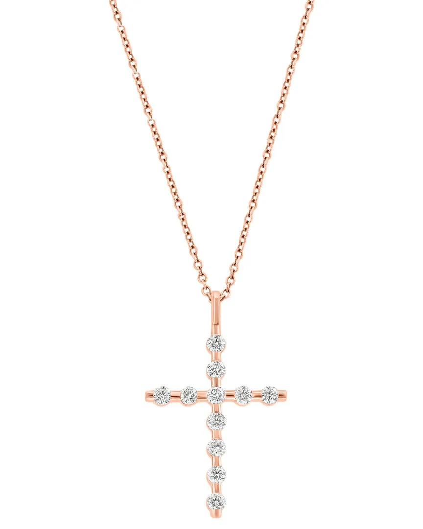 14K Rose Gold 0.43 ct. tw. Diamond Necklace by Effy Fine Jewelry