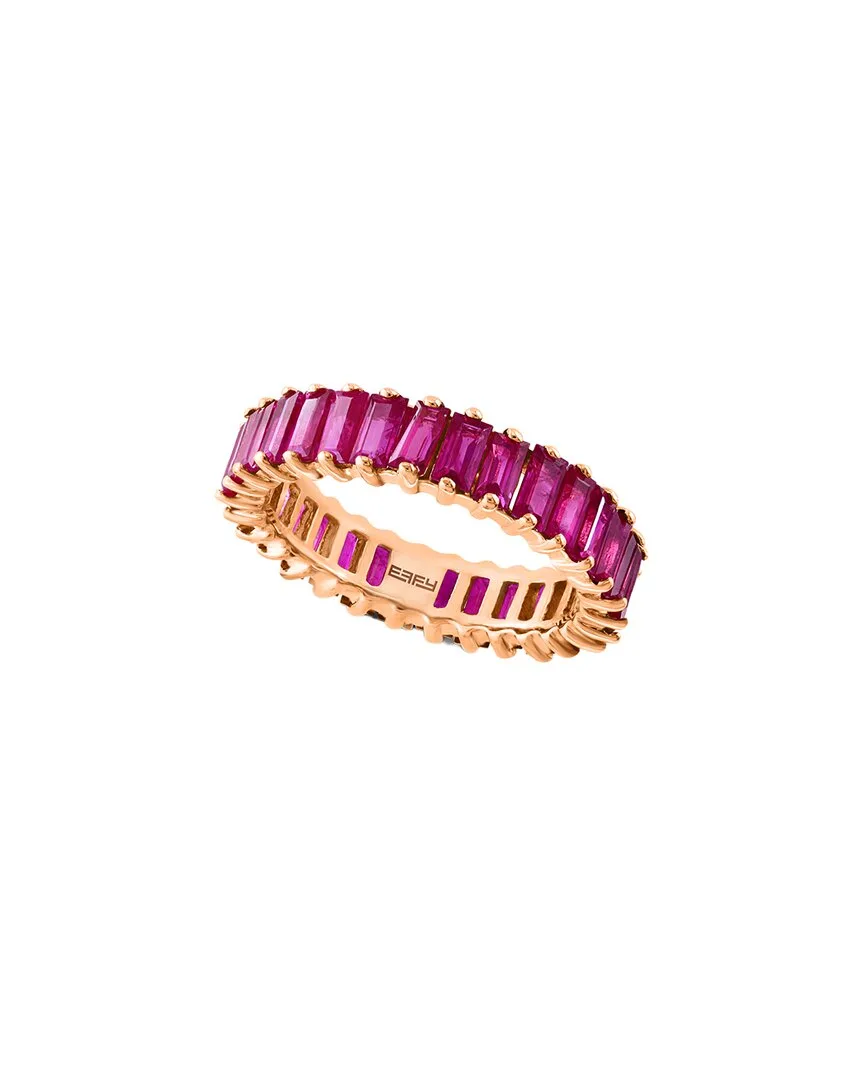 14K Rose Gold 4.27 ct. tw. Ruby Ring by Effy Fine Jewelry