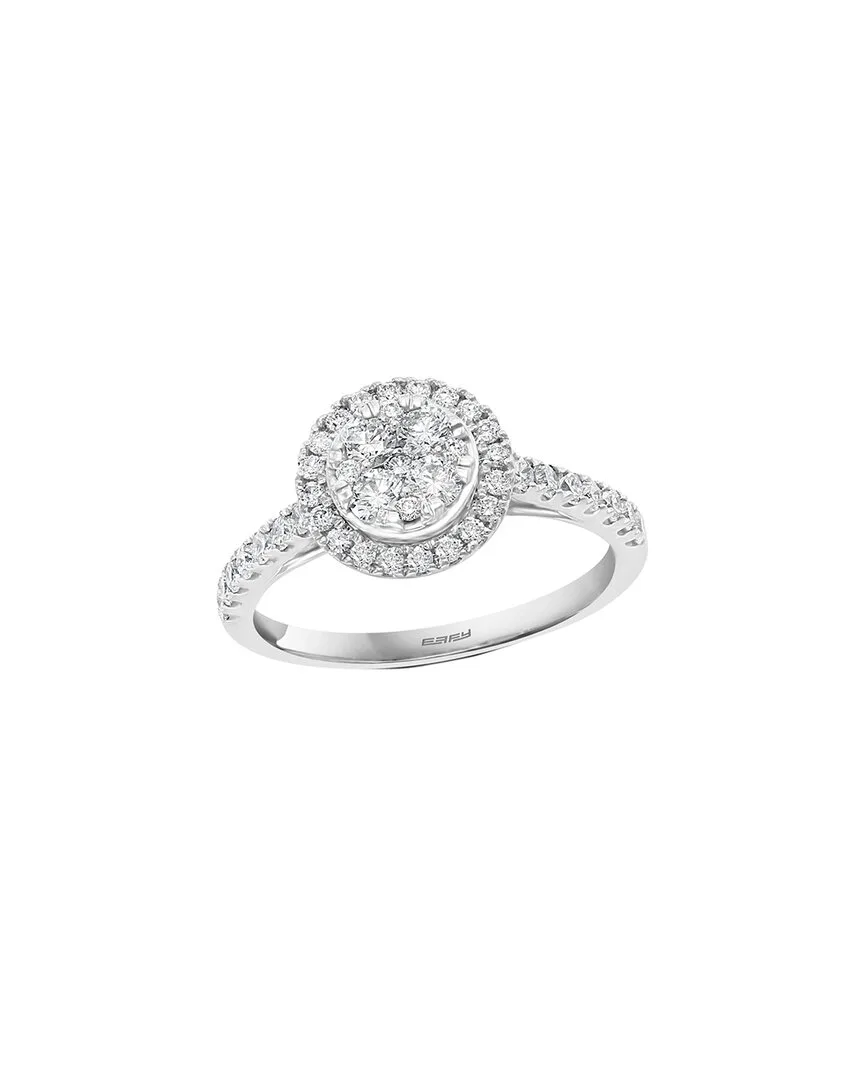 Silver 0.74 ct. tw. Diamond Ring by Effy Fine Jewelry
