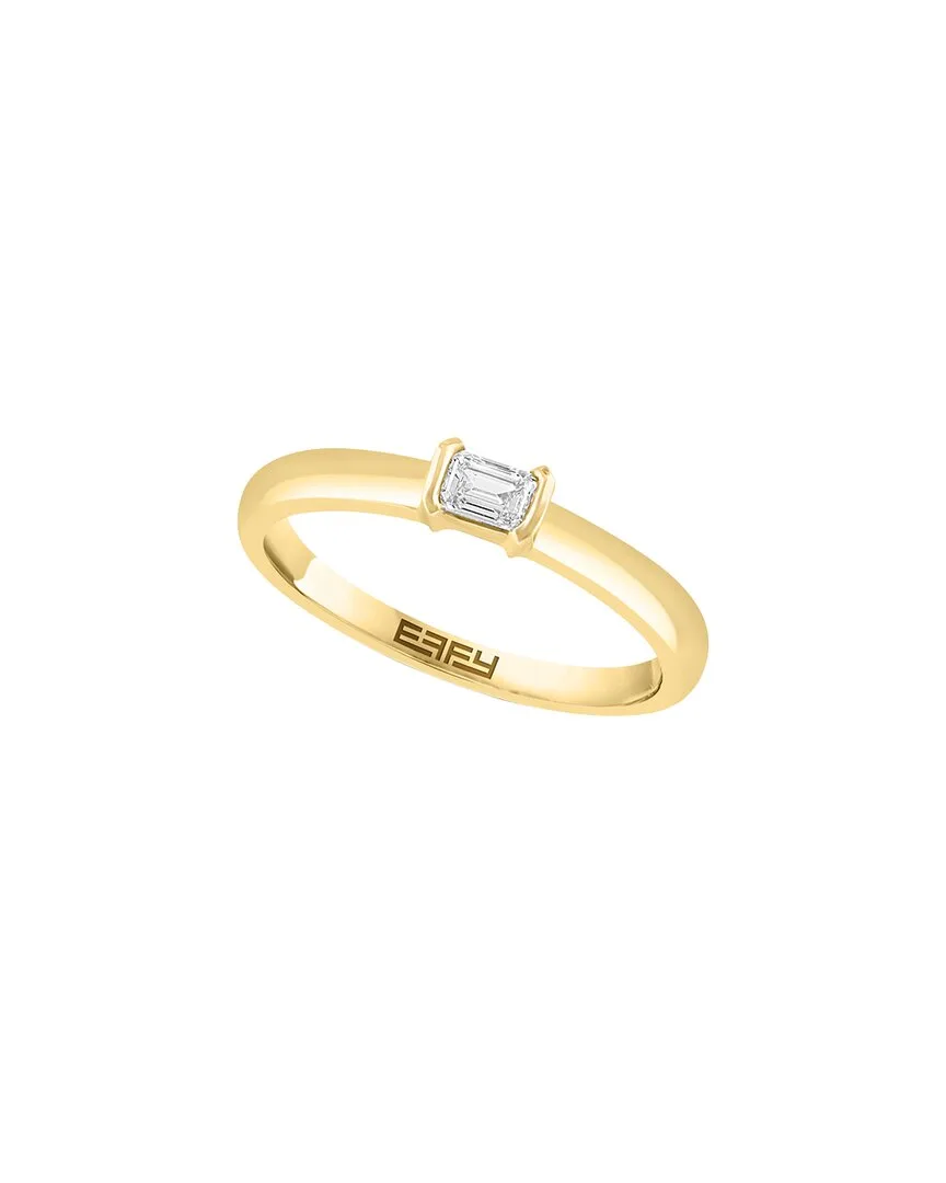 14K 0.17 ct. tw. Diamond Ring by Effy Fine Jewelry