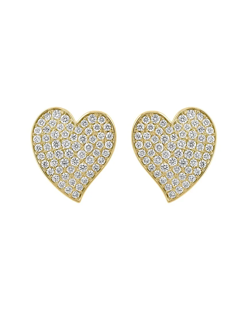 14K 1.05 ct. tw. Diamond Earrings by Effy Fine Jewelry