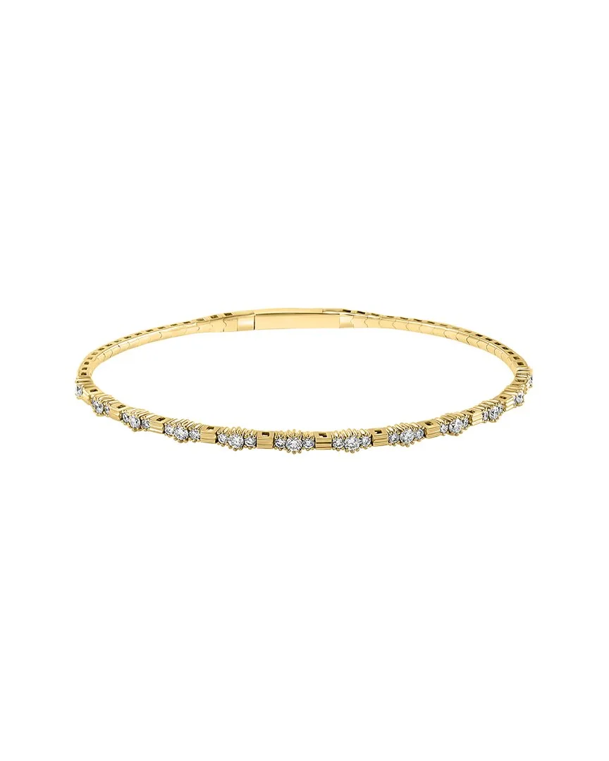 14K 0.74 ct. tw. Diamond Bracelet