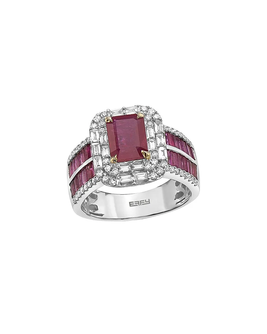14K 3.60 ct. tw. Diamond & Ruby Ring by Effy Fine Jewelry
