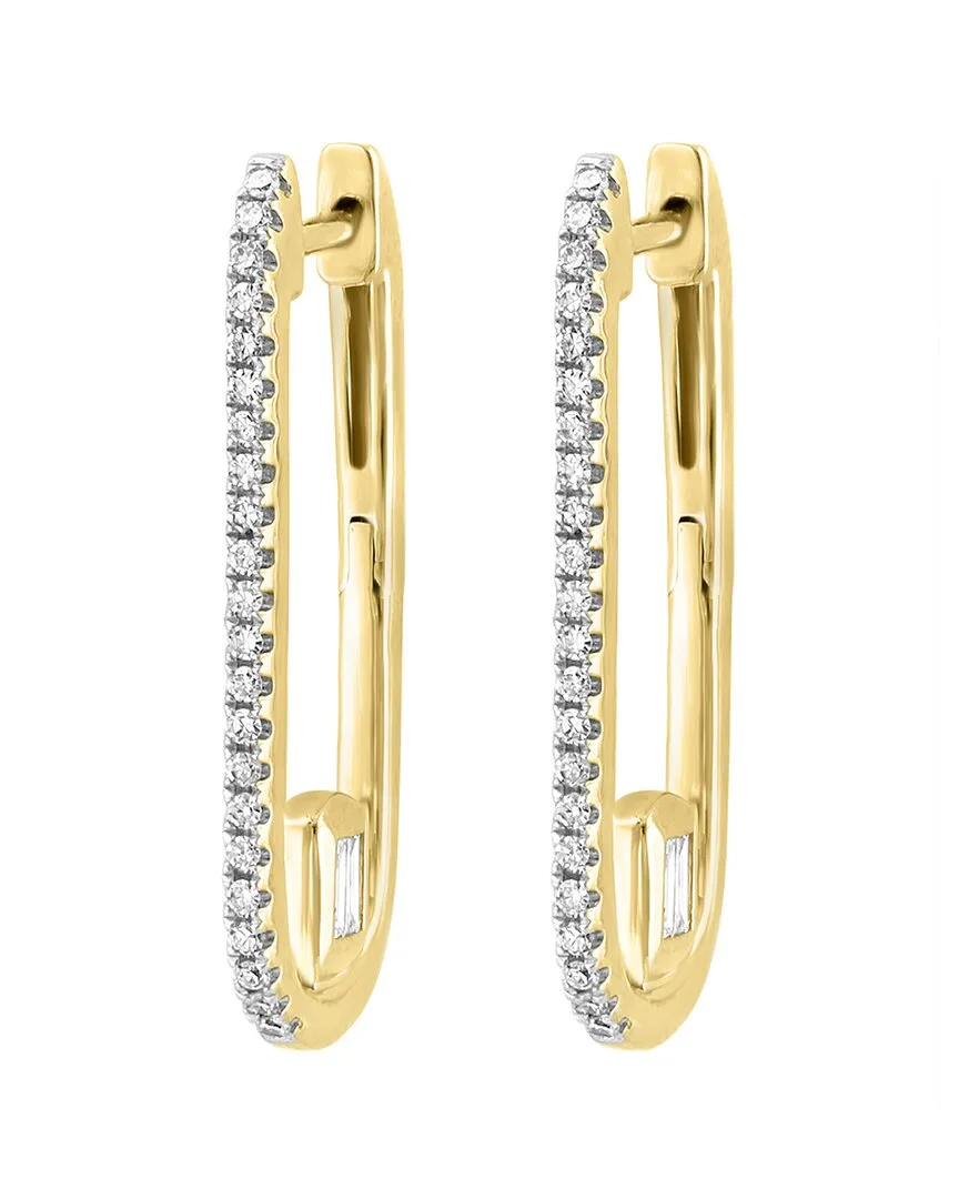 14K 0.30 ct. tw. Diamond Earrings by Effy Fine Jewelry