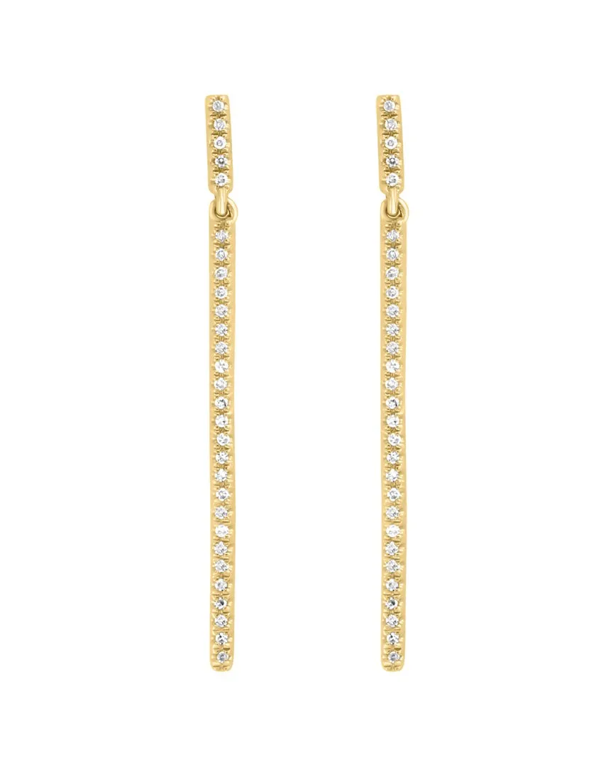 14K 0.17 ct. tw. Diamond Earrings by Effy Fine Jewelry