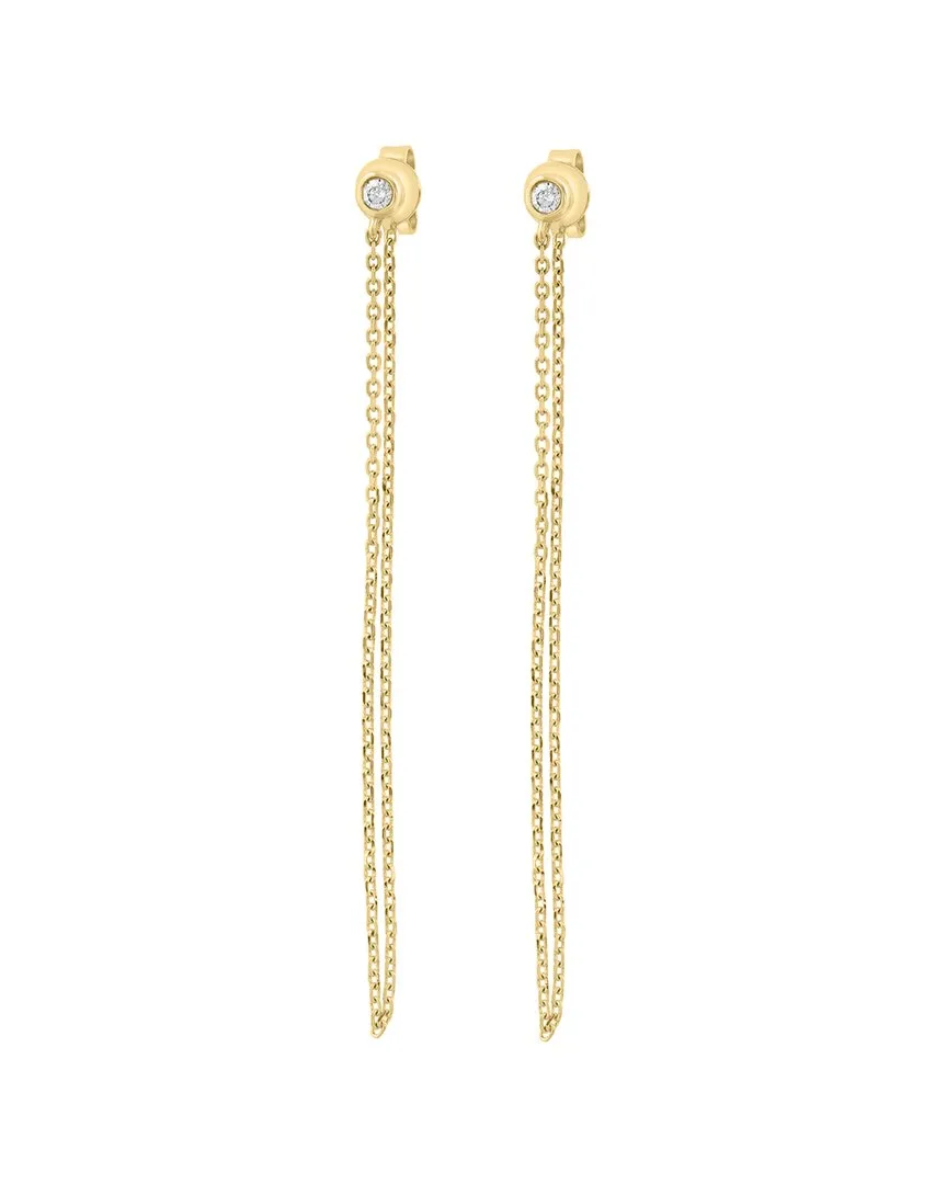 14K 0.04 ct. tw. Diamond Earrings