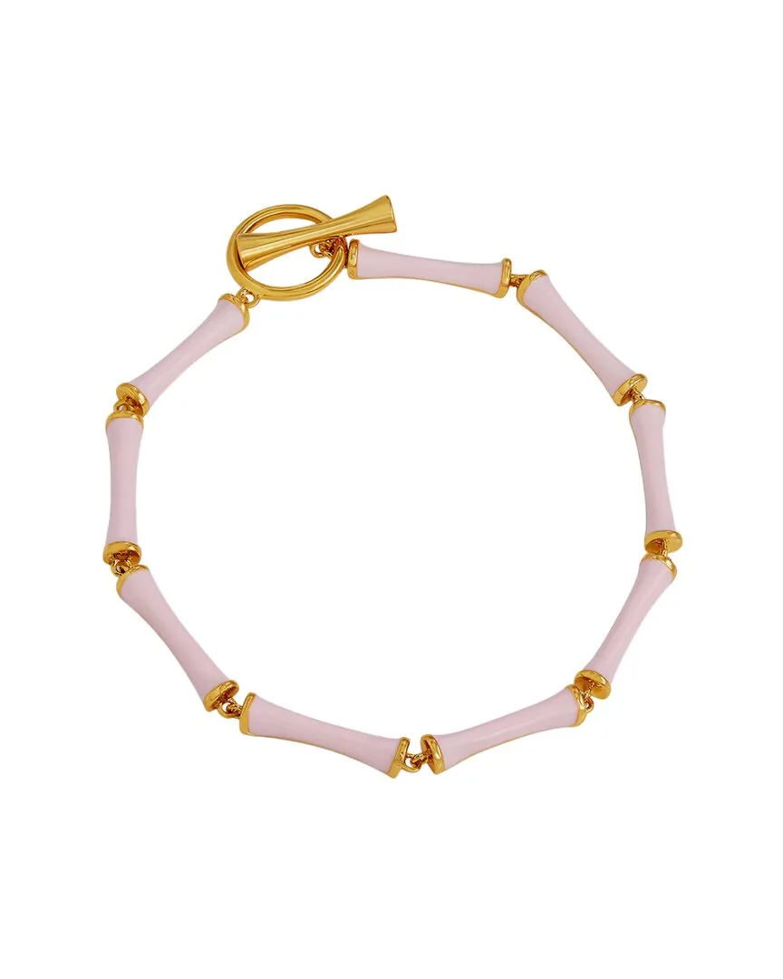14K Plated Link Toggle Bracelet by Savvy Cie