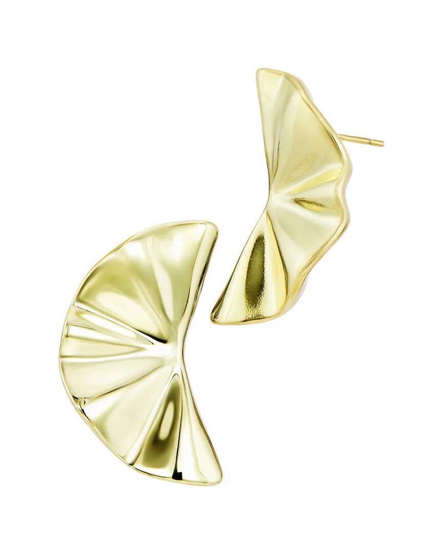 14K Plated Stud Earrings by Savvy Cie
