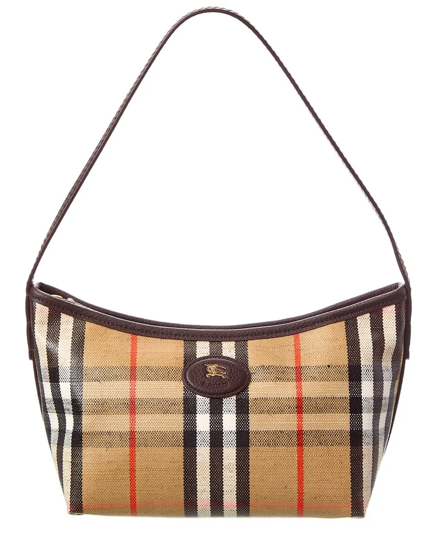 Highlands Mini Coated Canvas & Leather Shoulder Bag