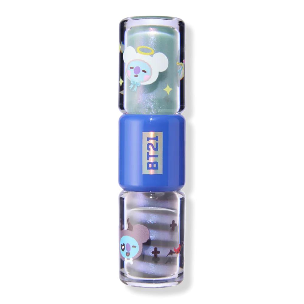 ColourPop x BT21 Sparkle + Swirl Lip Gloss Duo Sleepy N' Protective by ColourPop