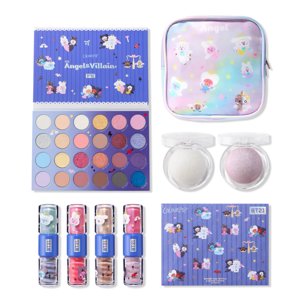ColourPop x BT21 Angel & Villain Collection Vault by ColourPop