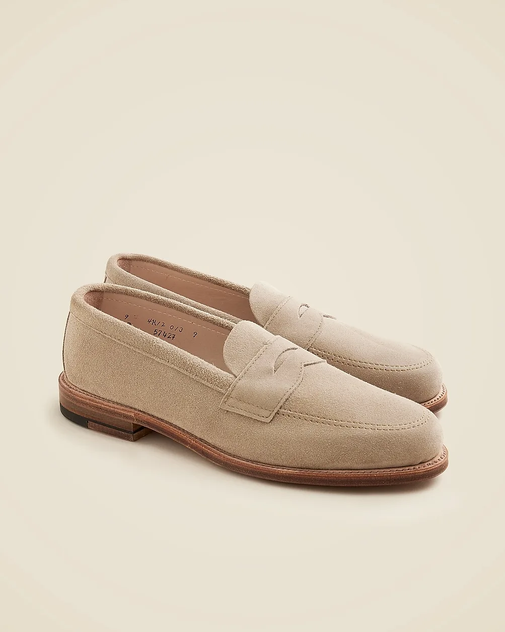 Alden® for J.Crew Madison Suede Penny Loafers by J.Crew