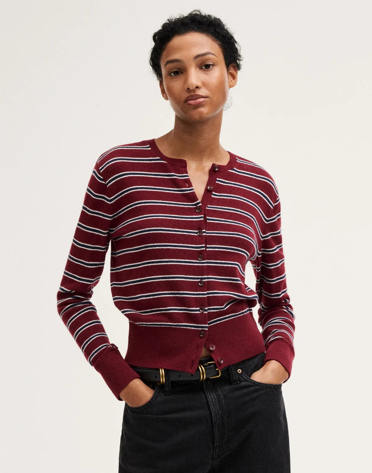 The Sophia Cardigan in 100% SoftWool