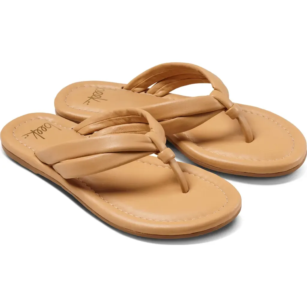 Padded Strap Flip Flops by Beek