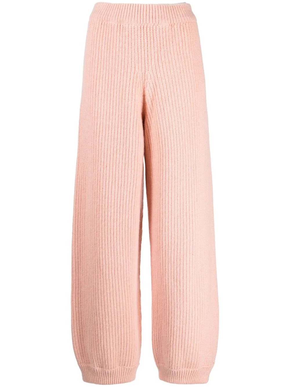 Ribbed Knitted Trousers by Baserange