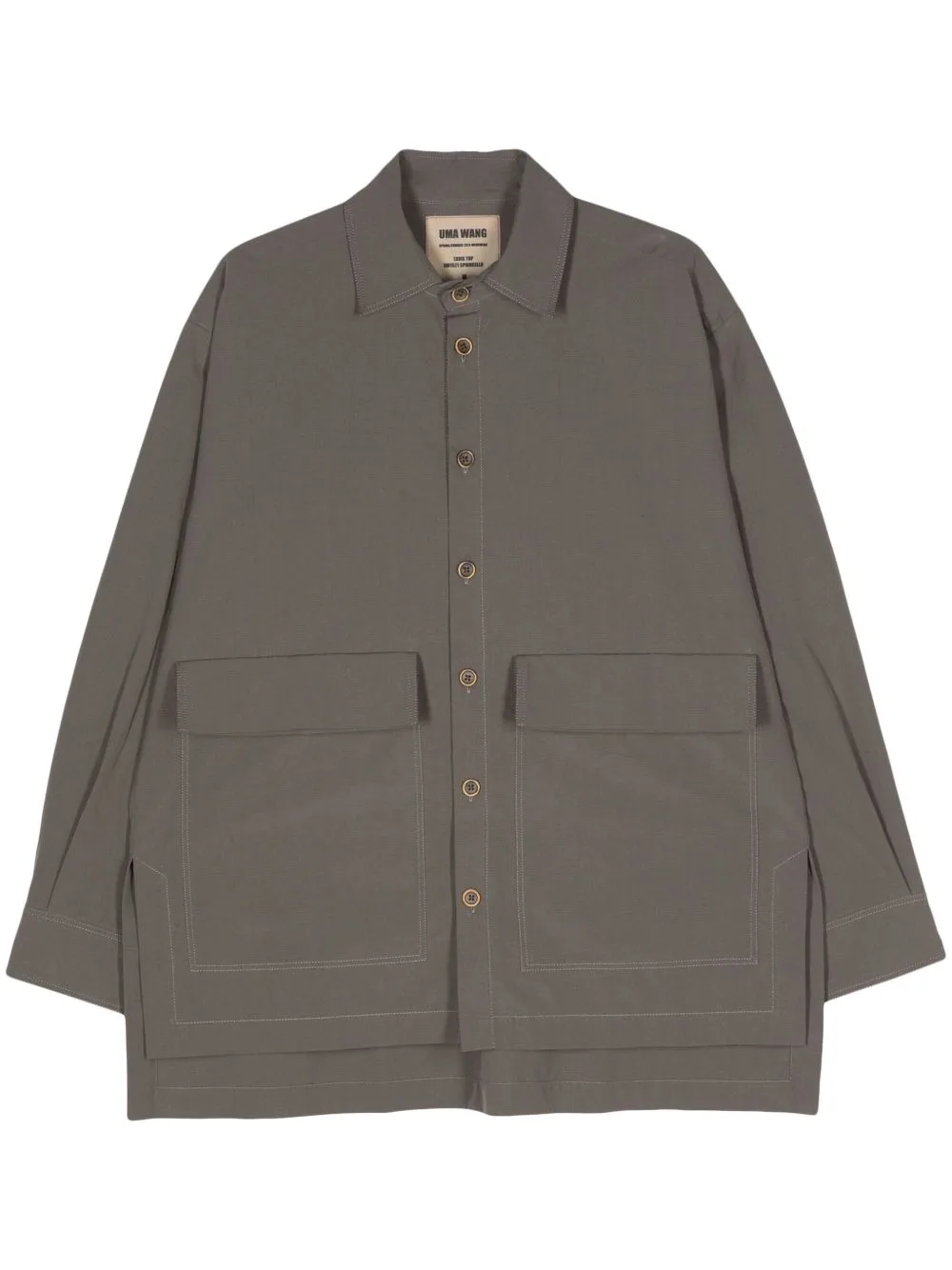 Tavis Cotton Shirt by Uma Wang