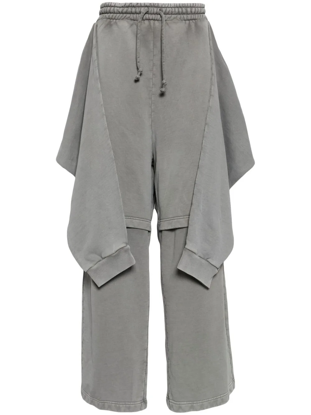 Layered Cotton Track Pants by ALAINPAUL