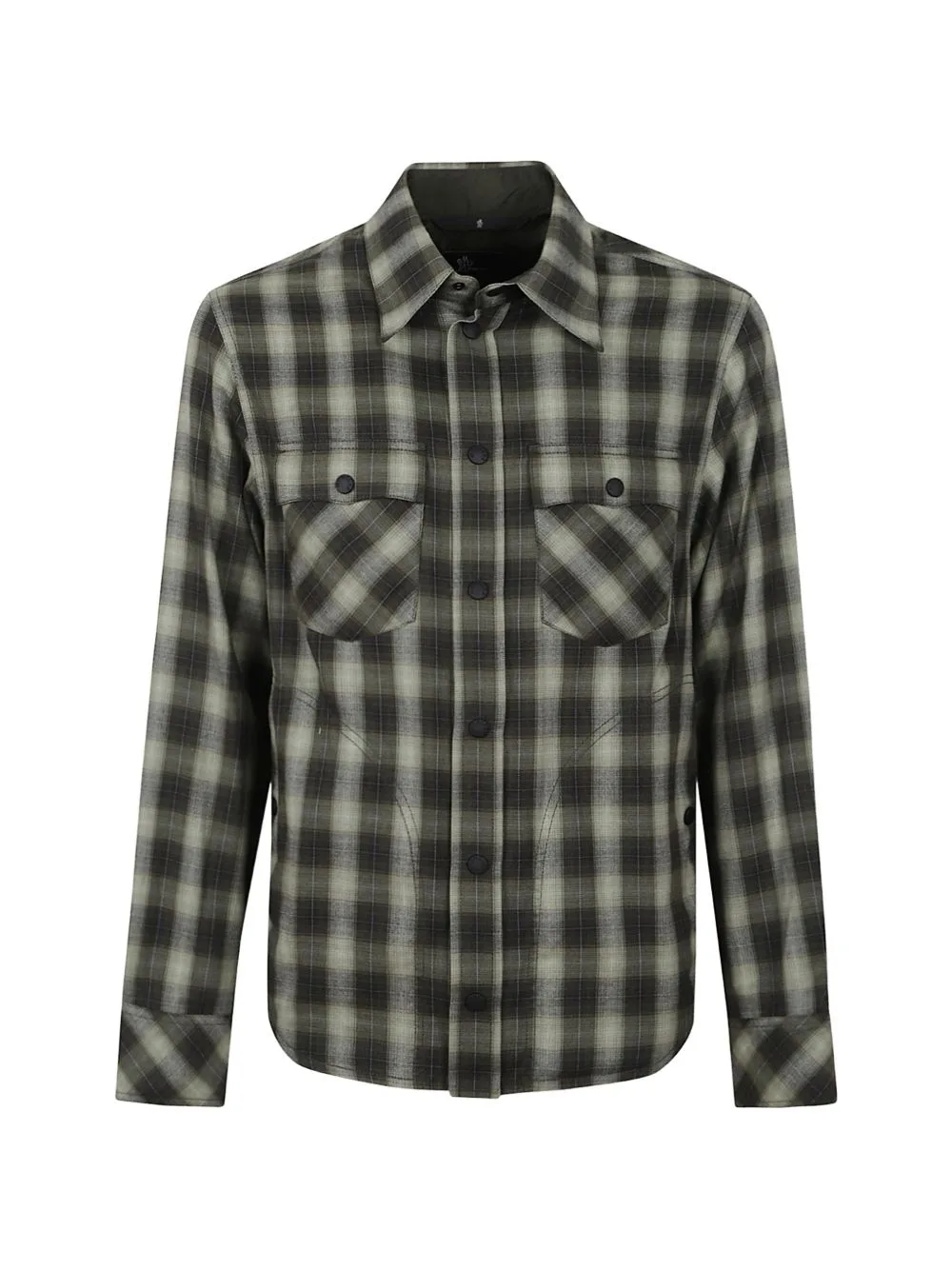Check-Pattern Western Shirt by Moncler Grenoble