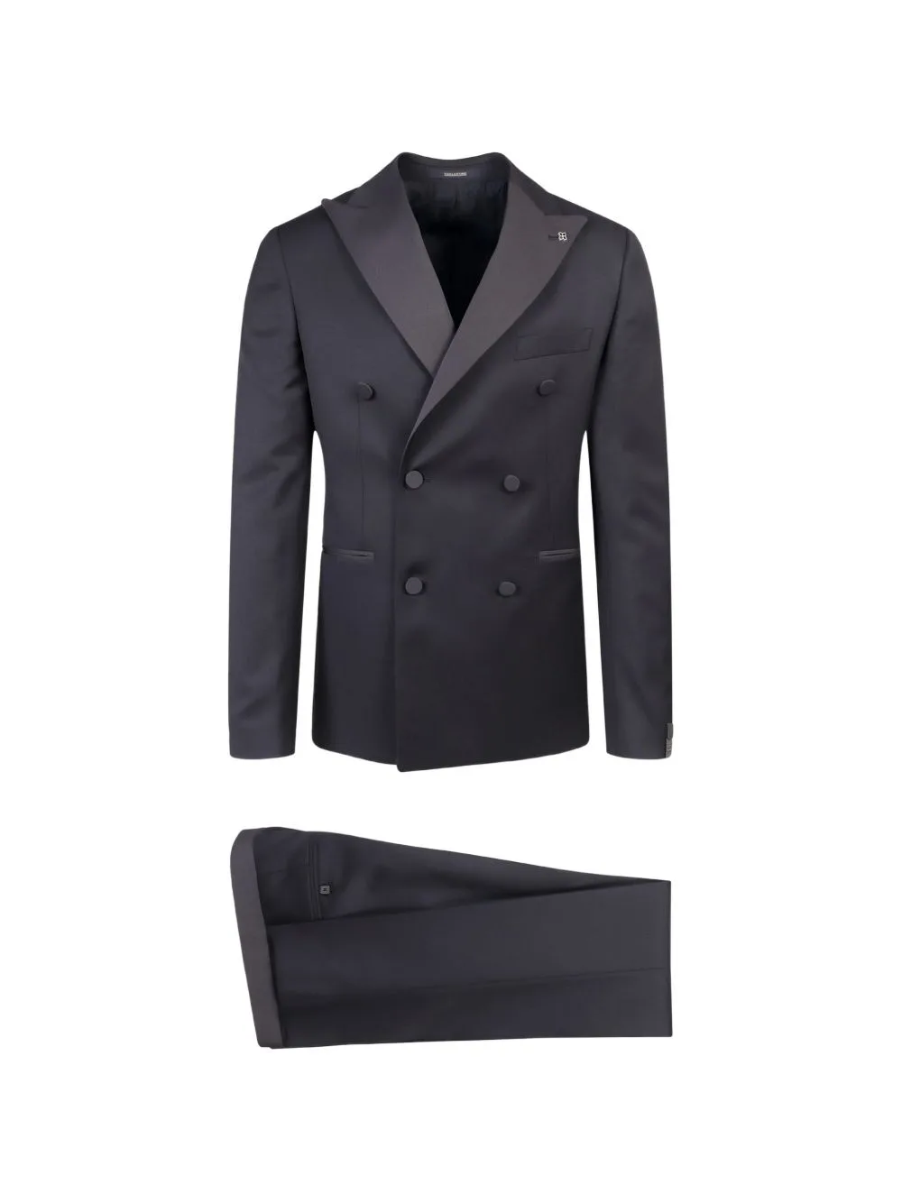 Double-Breasted Wool Tuxedo by Tagliatore