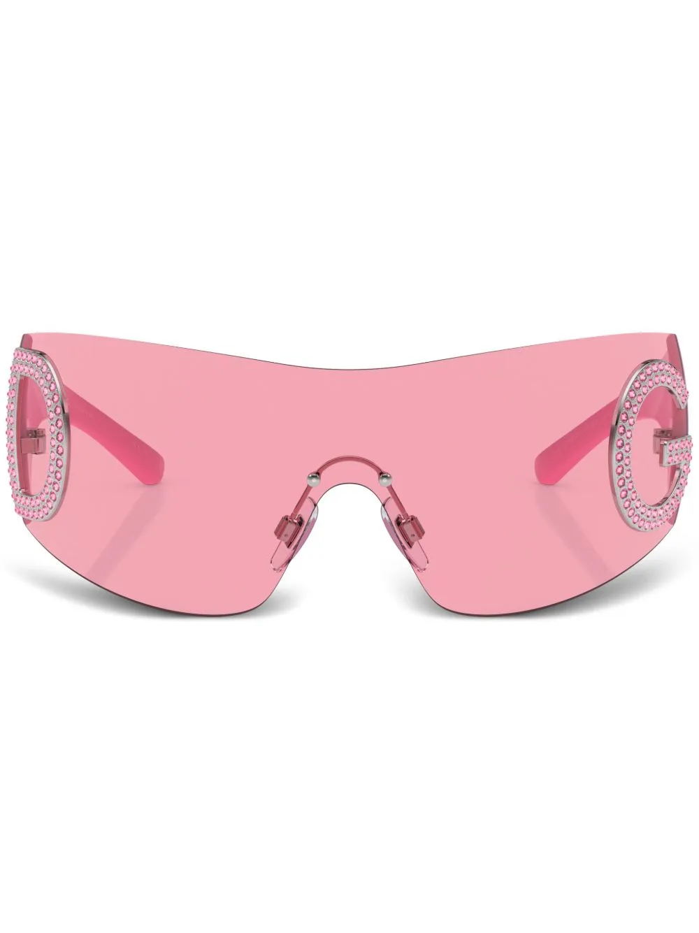 Re-Edition Shield-Frame Sunglasses by Dolce & Gabbana Eyewear