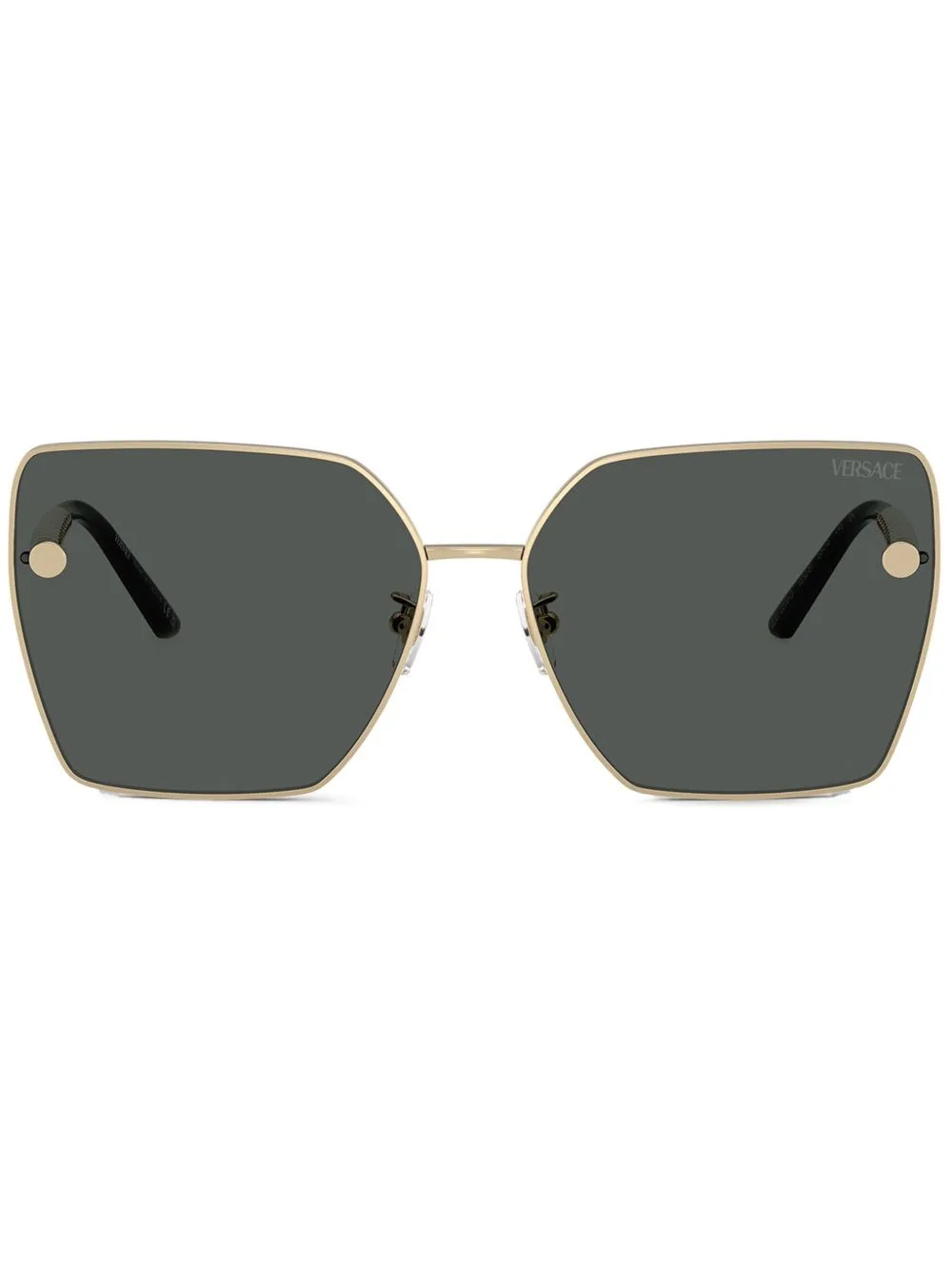 Oversize Square Frame Sunglasses by Versace Eyewear