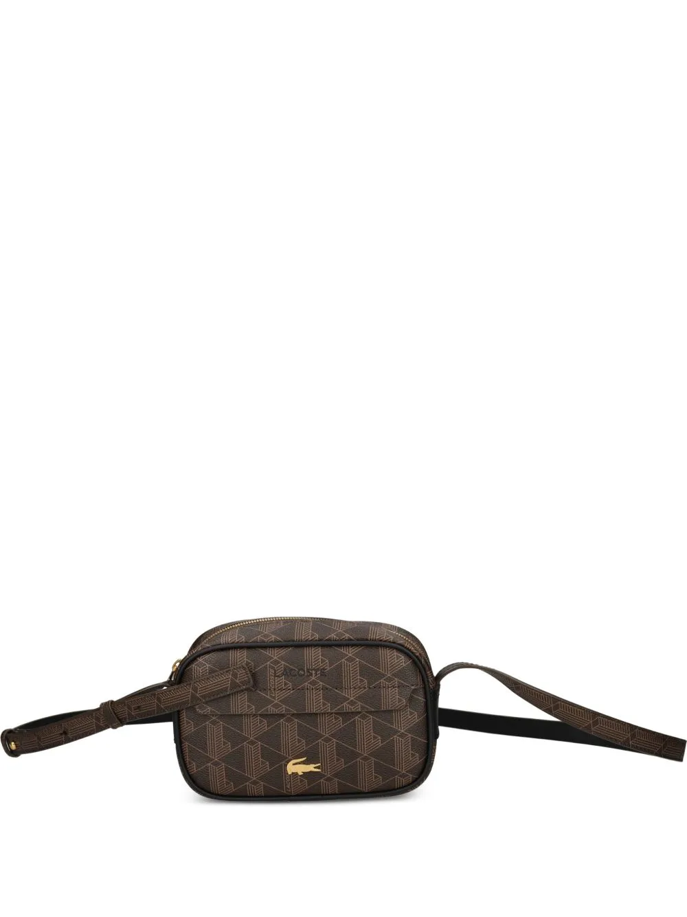 The Blend Small Monogram Cross Body Bag by Lacoste