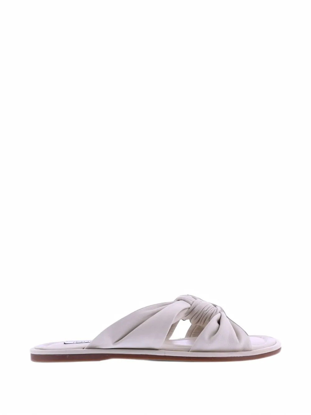 Knotted Leather Sandals by INUOVO