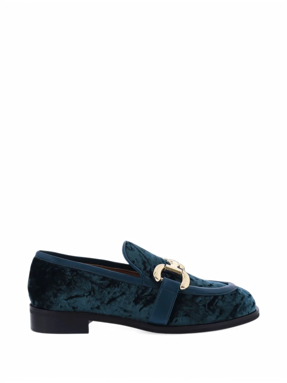 Velvet Horsebit Loafers by Paris Punk