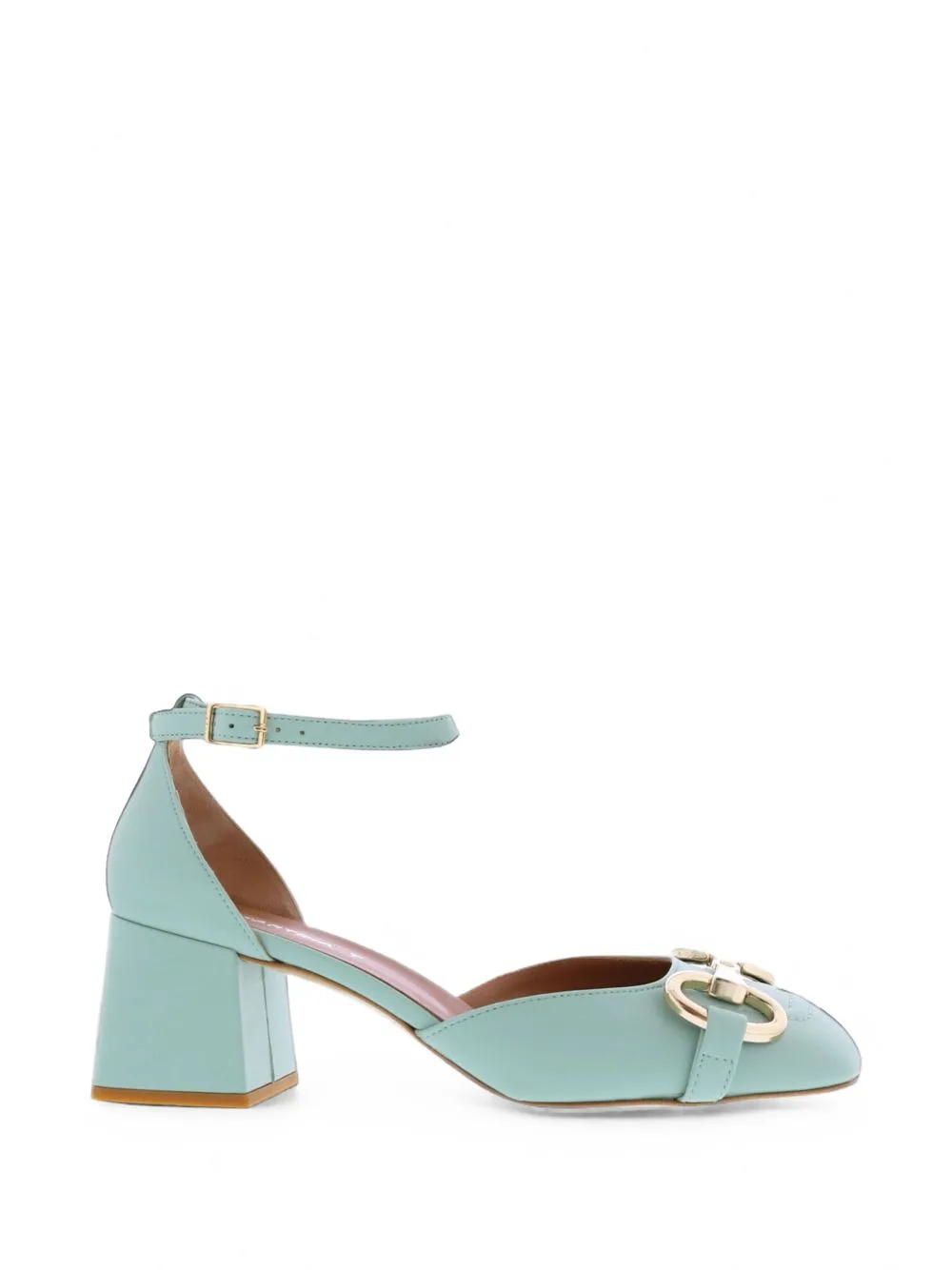 Chain-Link Leather Sandals by Paris Punk