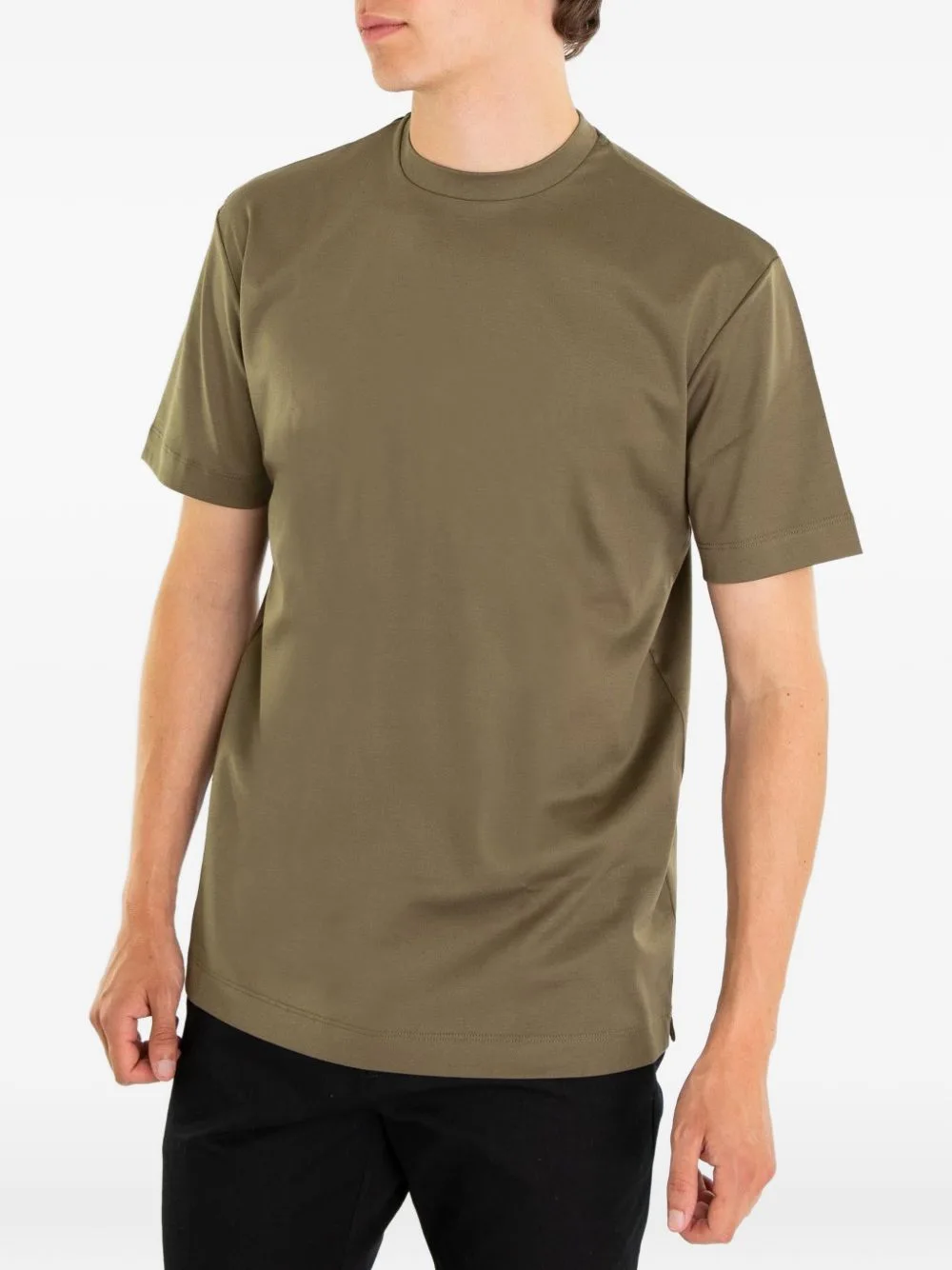 Interlock Supima Round-Neck T-Shirt by Valenza